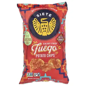 Siete Potato Chips, Fuego , 5.5 Oz (156 g)