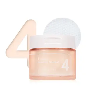 [Numbuzin] No.4 Pore Zero Peeled Egg Toner Pad (190ml *70ea), Thermal water, Hyaluronic acid, Hydration, Makeup boosting Pad, Korean Skin Care For Face