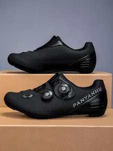 Unisex Cycling Shoes, Quick-Release Buckles, Breathable Pores, Ideal for Commuting, Daily Exercise, Outdoor Road Biking