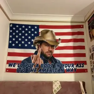 Toby Keith Red Whit And Blue 250th Anninersary Freedom Flag, Tepastry Flag, 4th July, Tapestry