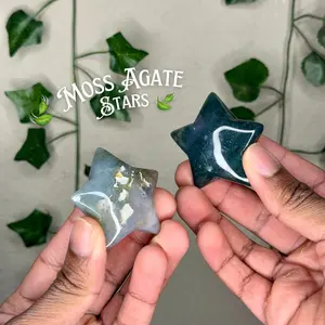 Moss Agate Stars