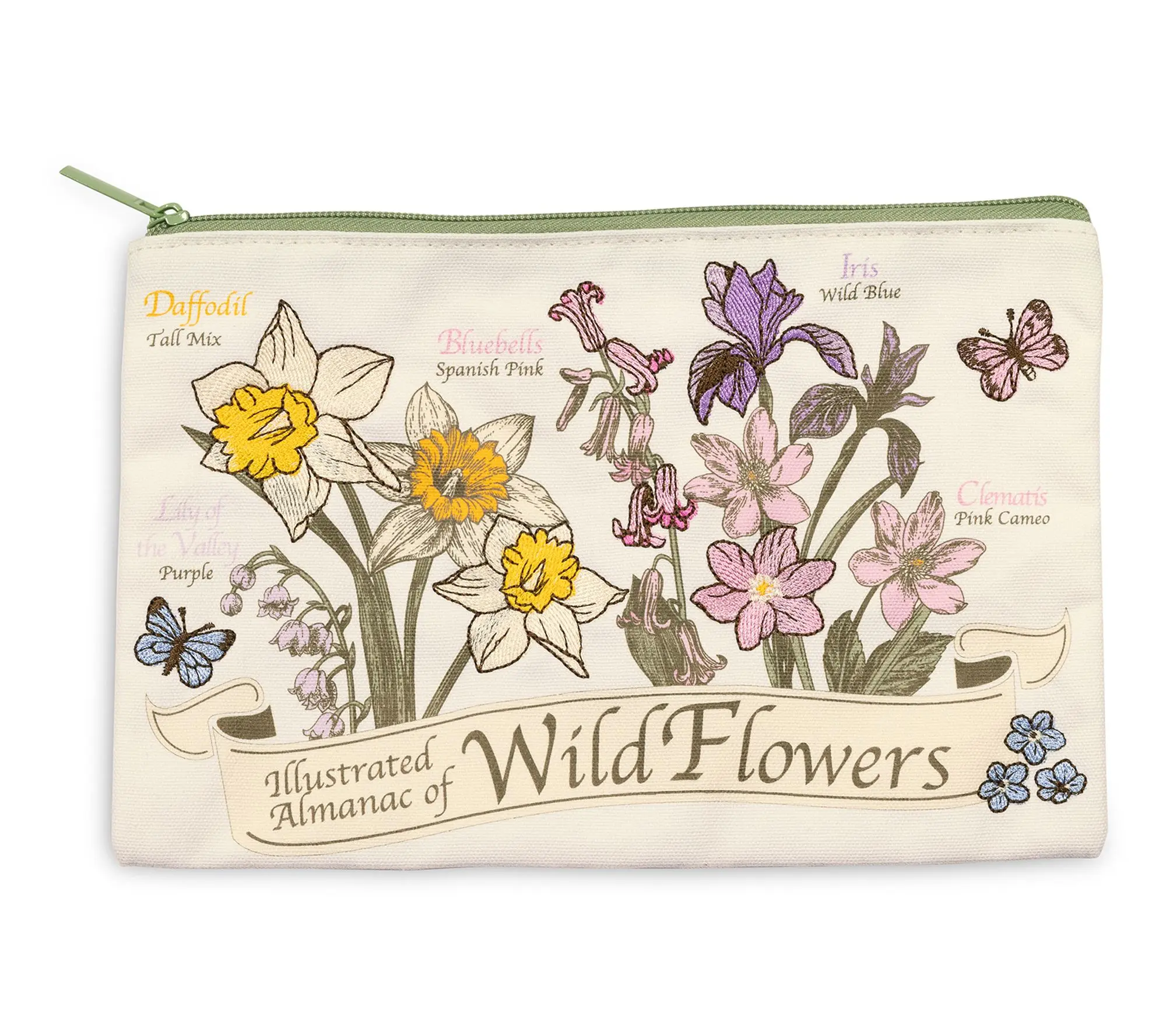 Steel Mill & Co. Wildflowers Pencil Pouch