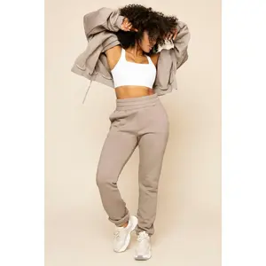 Cloud Rollover Sweatpant - Taupe