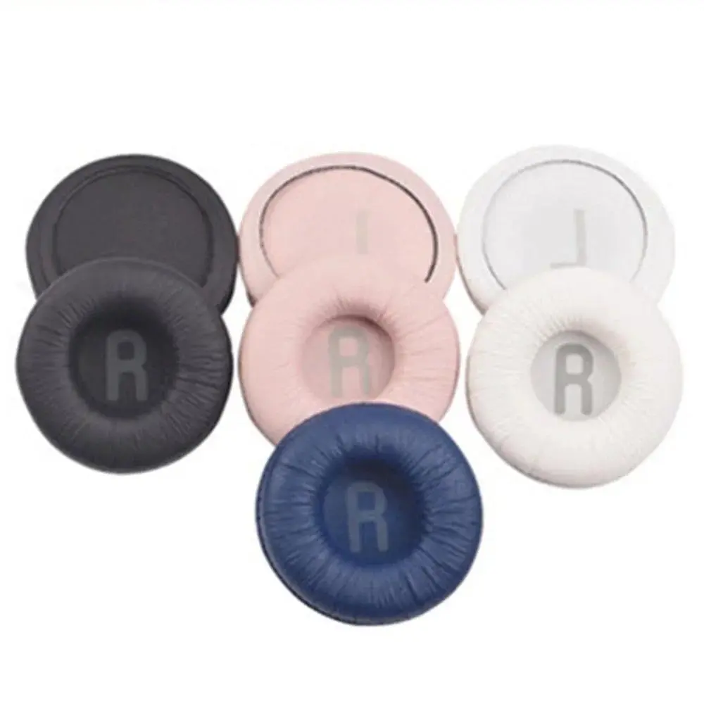 1 Pair Replacement foam Ear Pads pillow Cushion Cover for JBL Tune600 T450 T450BT T500BT JR300BT Headphone Headset 70mm EarPads Durable Sponge