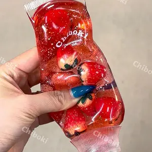 Fruit Filled Maltose Toothpaste Stress Relief Toy Soft Slow Rising Deformable Squeeze Squishy Fidget Sensory Toy