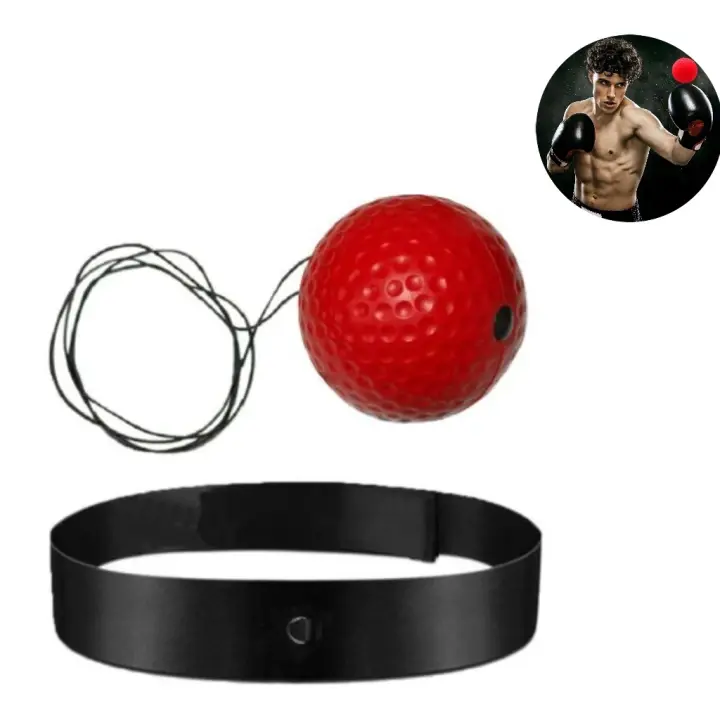 Boxing Reflex Ball Set for Punching Practice, Improve Reaction Speed and Hand Eye Coordination Training Boxing Equipment for Home Gym, Boxing Speed Trainer, Boxing Gear, Gift for Boxing Fans