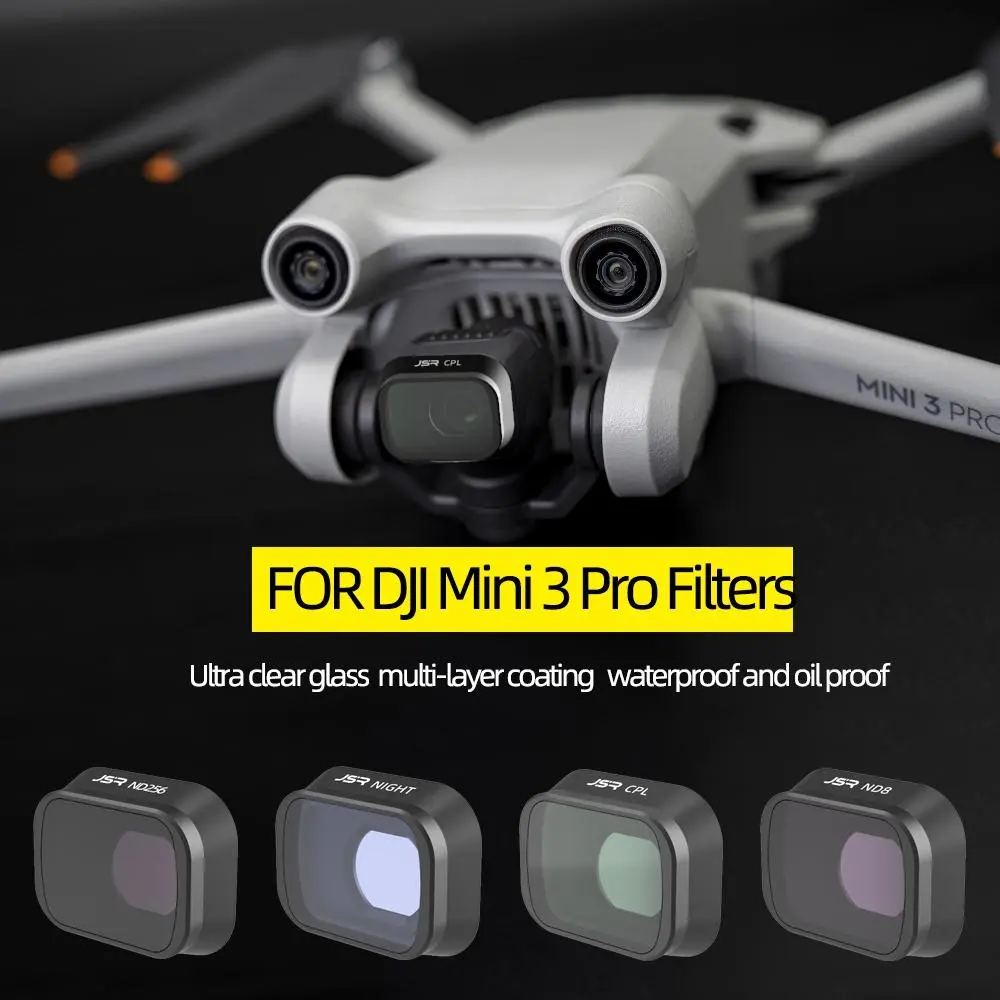 NNEIDS 4-In-1 Ndpl Filters For Dji Mini 3 Pro - 1663