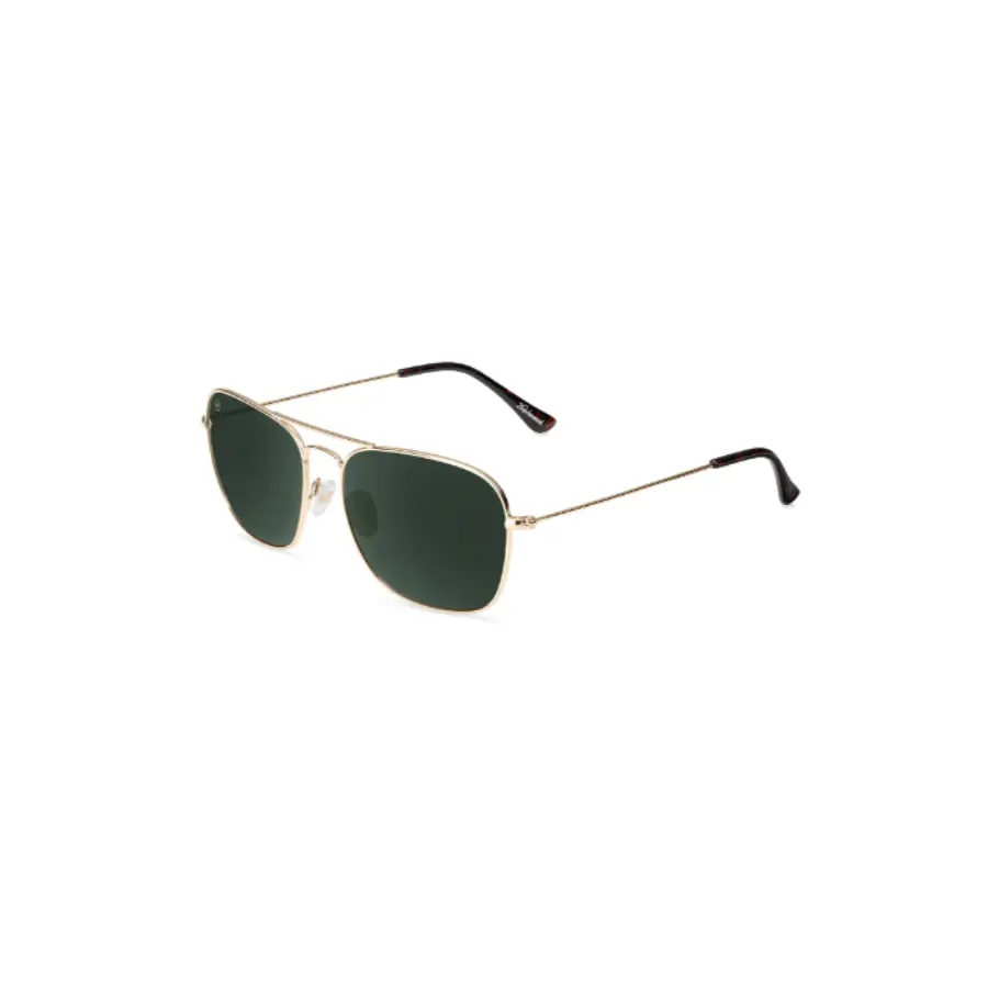 Gold Aviator Green Mount Evans Sunglasses
