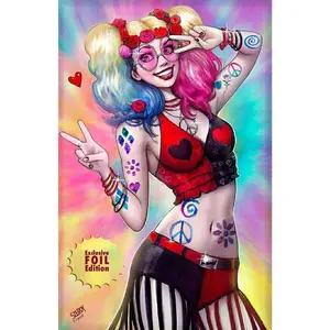 [FOIL] HARLEY QUINN #53 NATHAN SZERDY EXCLUSIVE NYCC VIRGIN VAR 10/2025