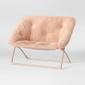 Folding Dish Kids' Loveseat Pink - Pillowfort