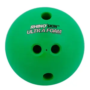 212 MAIN 5 lbs Rhino Skin Foam Bowling Ball, Green, Sports & Fitness Training Equipment