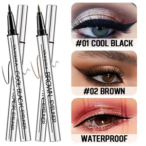 Long-Lasting Eyeliner -Lightweight, Waterproof, Vegan, Cruelty-Free, 24-Hour Smooth Application, Ultra- Creamy and Silky Smooth Texture Stay all-day Waterproof Liquid Eye Liner - Long-wear Eyeliner 1 Pcs