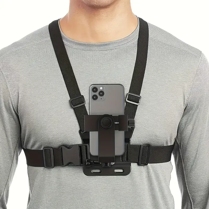 GoPro Hero12 Single Shoulder Strap Retainer with Rotating Lock Mount, 360° Rotation, 80cm to 150cm Adjustable, Anti-Slip & Anti-Sweat, Compact Durable Camera Accessory for Skiing, Action Photography