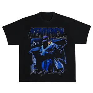 Kendrick Shirt, Rapper Shirt, Unisex, Vintage Bootleg, High Quality, Sports, Gift For Friends, Street Style, Trending Clothes, Many Colors Size S To XL, Tiktokshop