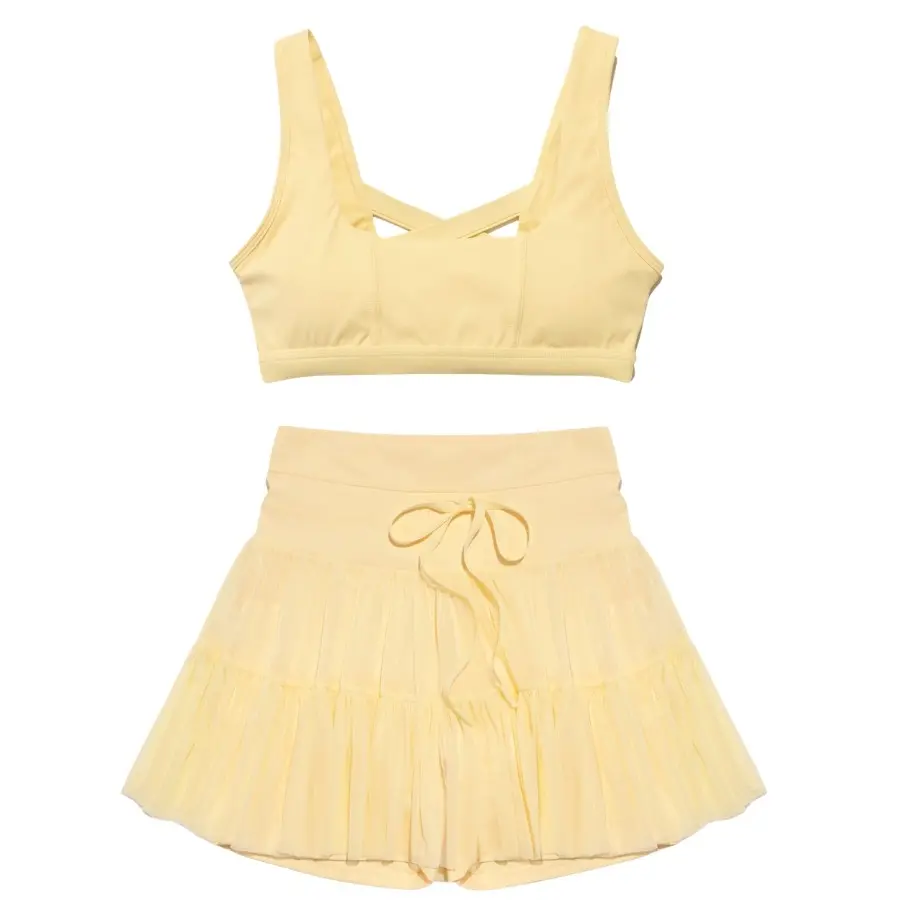 Buttercream TikTok Exclusive Bundle - Corset Bra x Pirouette Skort