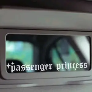 Passenger Princess Car Decal