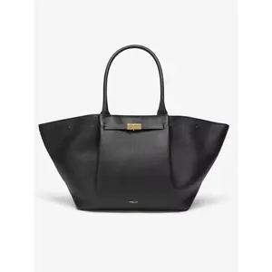 Women's Elegant Solid Color PU Leather Tote Bag, Large Capacity Shoulder Bag, Trendy All-match Bag for Commuting to Work, PU Tote Satchel