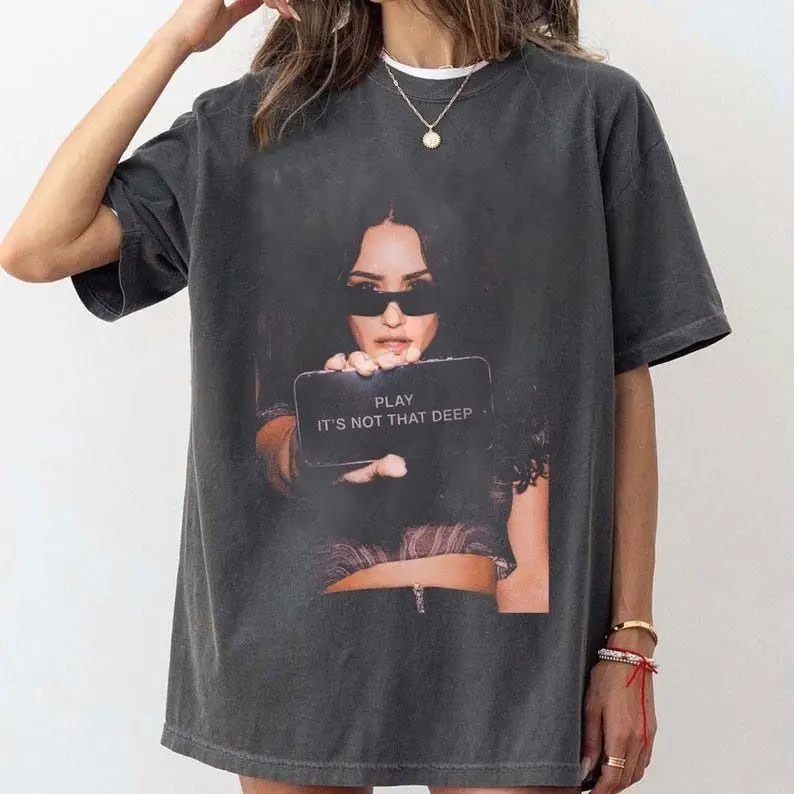 Demi It's Not That Deep Tour Shirt