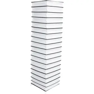 Floor Lamp Shade 47.24In Vertical Paper Light Cover Replacement for Home Bedroom Decorative Floor Light Accessory Easy Installation