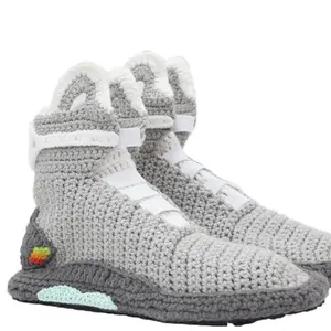 CozyKnit High-Top Slippers One Size Fits All Mens 10.5-12.5 Comfort