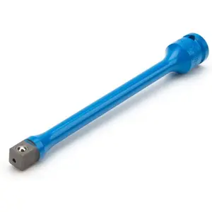 1/2-Inch Drive 80 ft-lb Torque Extension for  Wrench, 8-inch Extension, -Resistant -Coated Steel, Blue