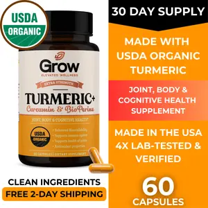 Turmeric Curcumin with Bioperine 2600mg High Absorption Triple Strength Capsules