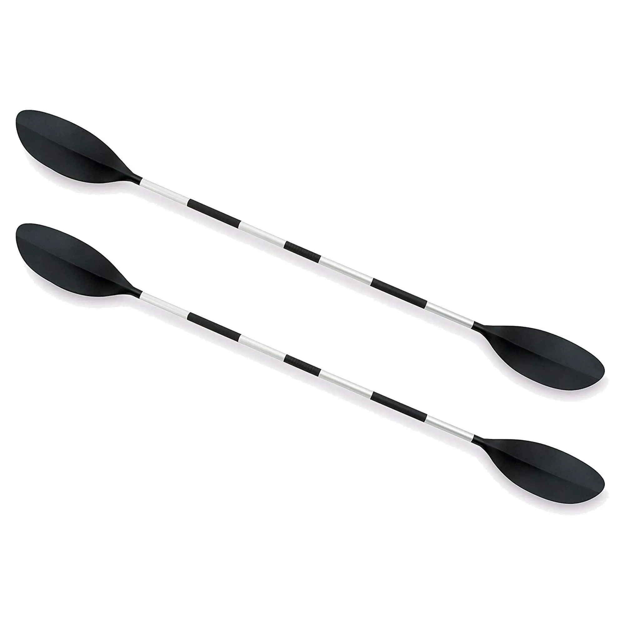 Intex 86" Lightweight Aluminum Double Oar Inflatable Kayak Paddle, Black, 2 Pack Intex 86" Lightweight Aluminum Double Oar Inflatable Kayak Paddle, Black, 2 Pack