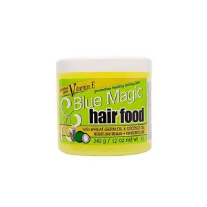 Blue Magic Hair Food Anti-Breakage Conditioner, Coconut-Infused Haircare Product, 12 oz