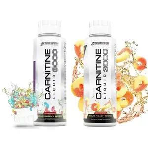 Cutler Nutrition 2 Pack Multi Flavor Carnitine Liquid 3000 Energy Sport Beverage Drink Variety Pack US Edition