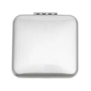 VOCOSTE 1pc Women's Compact Mirror, Large Square Folding Makeup Mirror for Travel
