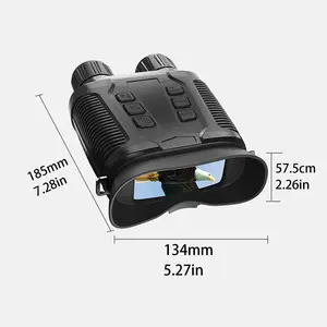 4K Night Vision Binoculars for Adults, 3.2” Screen, Full-Color Night Vision Binoculars Digital Infrared Telescope, Full Color & Infrared Goggles, Ideal for Wildlife, Camping
