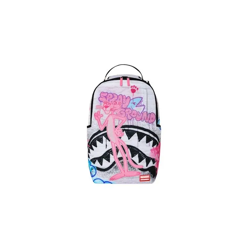 Sprayground Pink Panther Heist Mural Backpack, from StockX