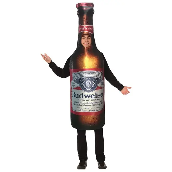 Adult Budweiser Bottle Costume
