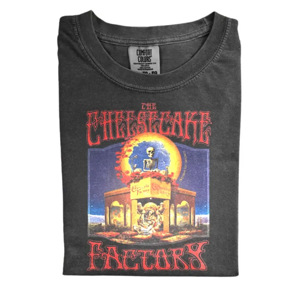 The Cheesecake Factory Grateful Dead Bootleg Lot Comfort Color Shirt, Gift for Men, Gift for Women, Crew Neck T-shirt, Trending T-shirt