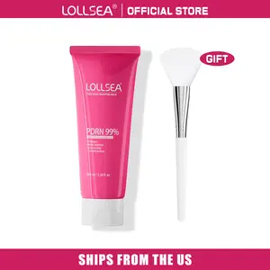LOLLSEA Painless PDRN Peeling Mask – Elastic "Second Skin" Film for Evening Tone & Firming Glow (Non-Tugging & Barrier-Safe)