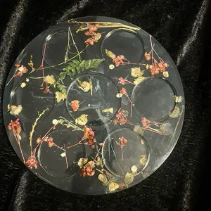 BLACK DAY - Elevate Your Hosting: Custom Glass Serving Tray – Where Style Meets Function!