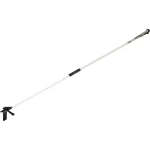X-Long 64" Aluminum Suction Cup Jaw, Lightweight Foldable Pickup Tool, Gripper Grabbers for Elderly Grab it Reaching Tool Trash Picker, by (Black)