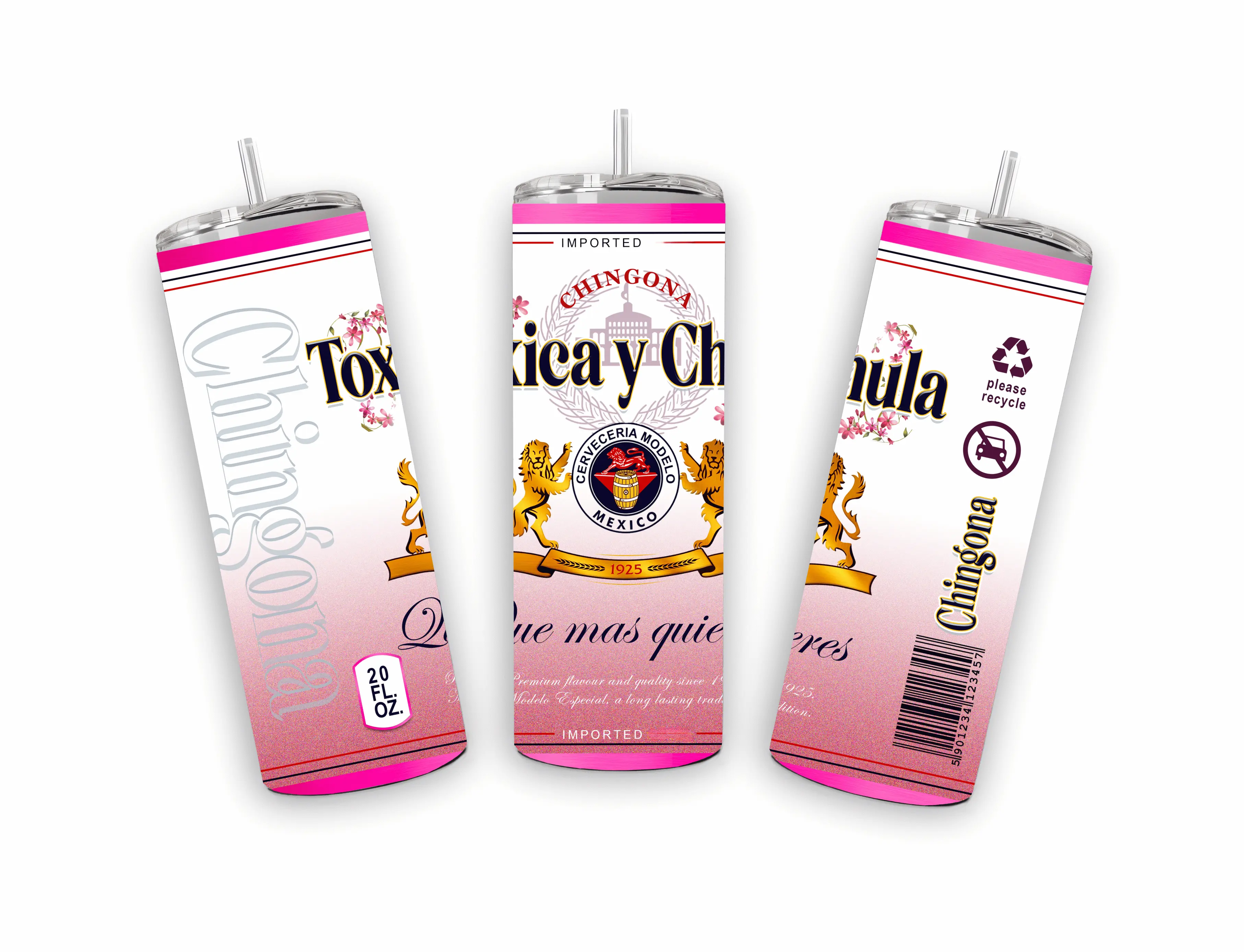 Mujer Modelo Tumbler