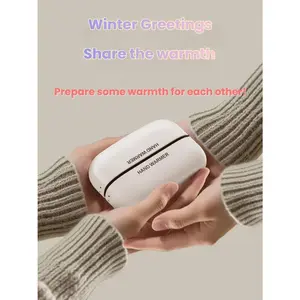 Magnetic Split Hand Warmer - USB Rechargeable 2-in-1, Outdoor Portable & Shareable Double-Sided Heating Hand Warmer for Cold Weather Camping Hiking Electric hand  warmer  football portable