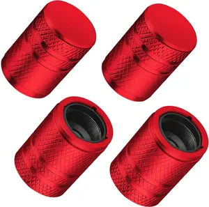 ️ Protect Your Tires with Style! ️ Anti-Corrosion Metal Valve Caps (Dustproof Tire Rim Air Cover)