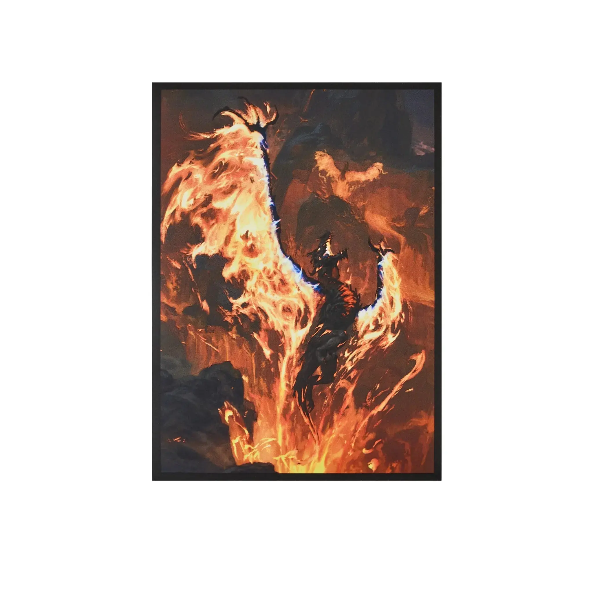 Arcane Fortress Standard Size Dragon Themed Card Sleeves: Volcanic Rebirth