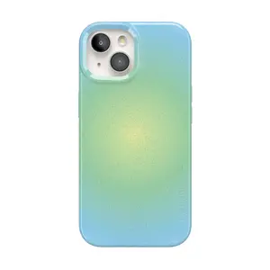 Casely iPhone 15 Case | Aura | Green Inner Glow | Compatible with MagSafe | Classic Ultra Thin Design