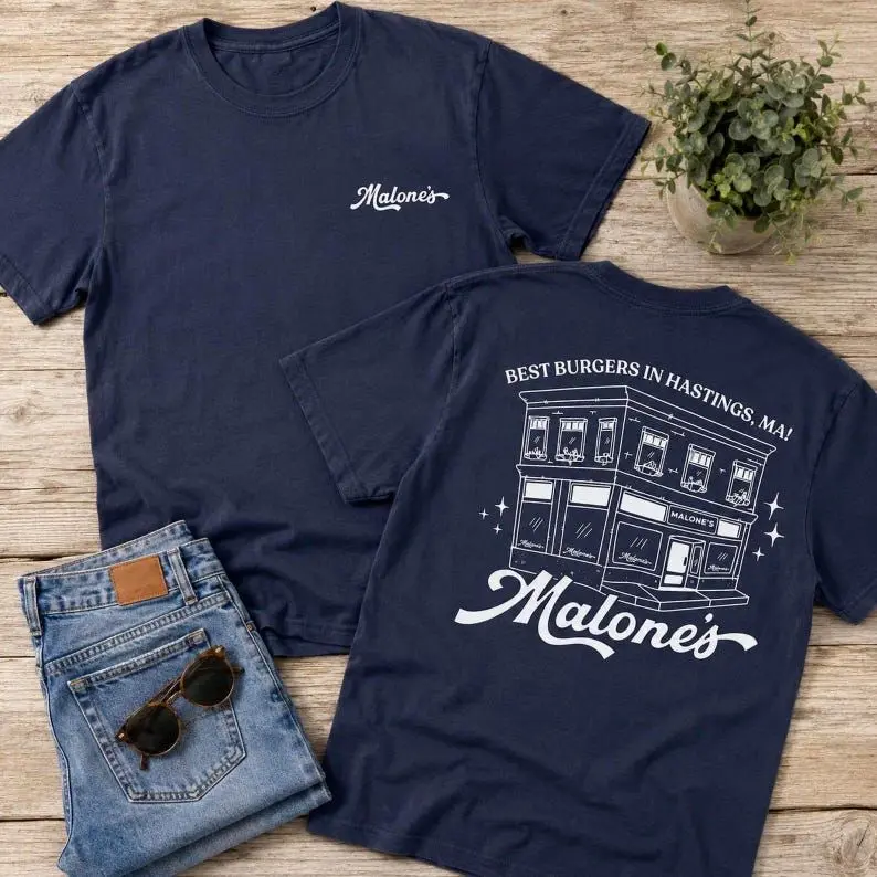 Malone's Bar Off Campus Unisex Shirt, Briar U Hockey Romance Tee, Book Lover Gift