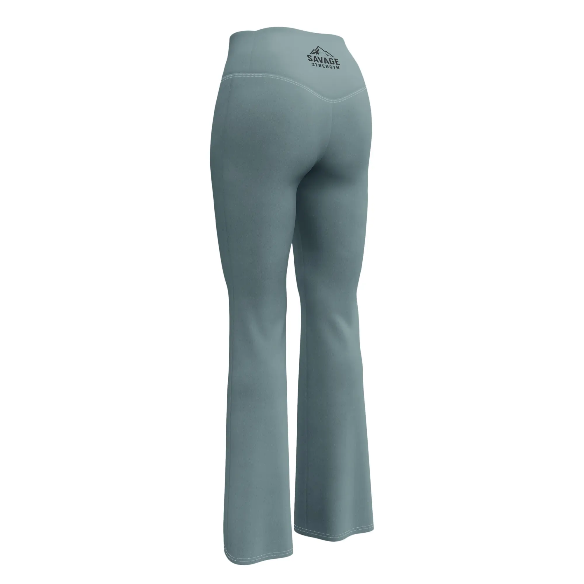 high waist Flare leggings
