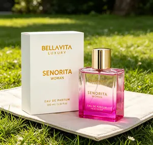 Bella Vita Luxury Senorita EDP for Women 100ml/3.4 fl.oz, Fresh Fruity Long Lasting Liquid Perfume, Delightful Blend of Yuzu, Lotus, Magnolia & Soft Musk, Elegant Floral Feminine Scent, Daily Casual & Premium Gifting Fragrance