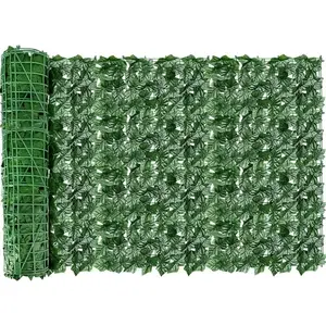 Artificial Ivy Leaf Fence Board, Ivy Fencing Panel, Privacy Screen for Home Outdoor Garden Balcony Decoration, Durable Artificial Plant Decorative Element