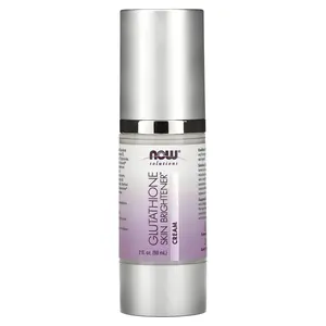 NOW Foods Solutions, Glutathione Skin Brightener Cream, 2 fl oz (59 ml)