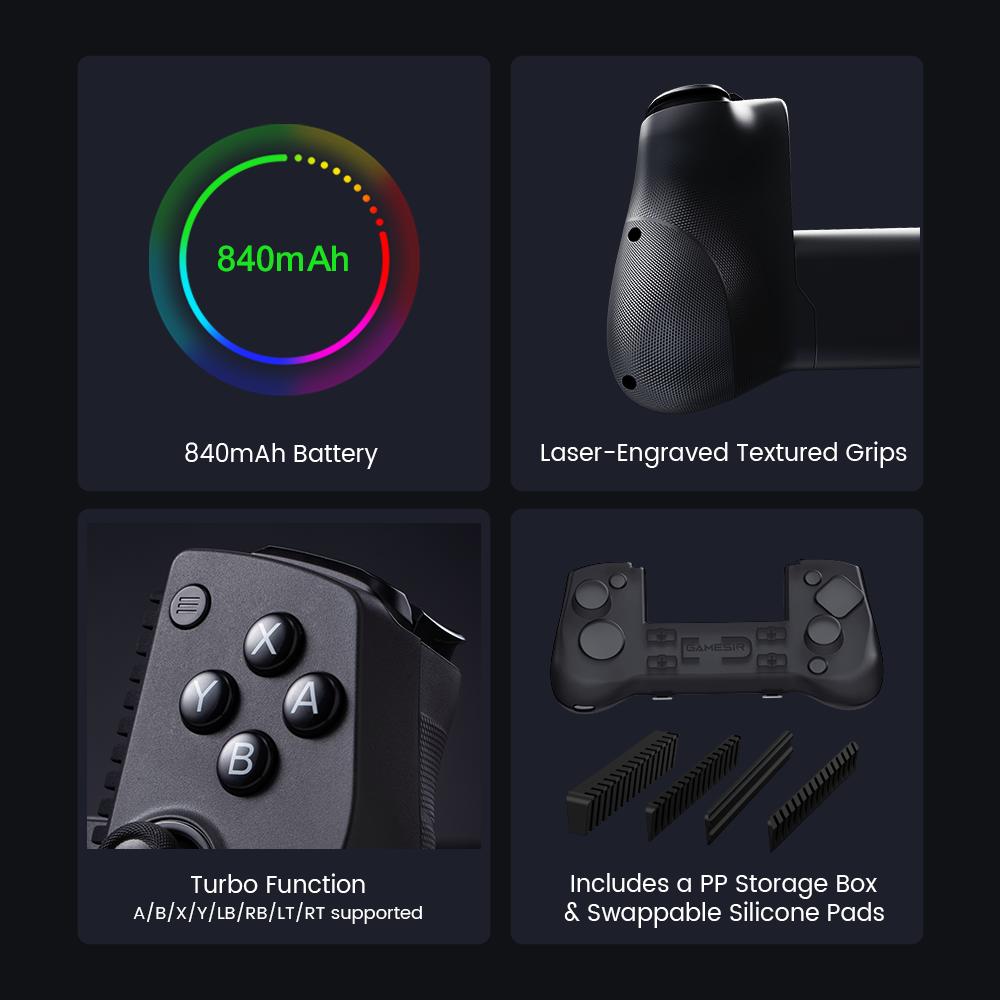 GameSir X5s Bluetooth Mobile Game Controller for Switch / Switch 2 / Android / iOS / PC GameSir X5s Bluetooth Mobile Game Controller for Switch / Switch 2 / Android / iOS / PC