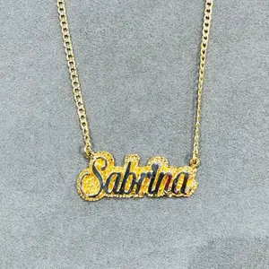 S/G Diamond Cut Name Plate