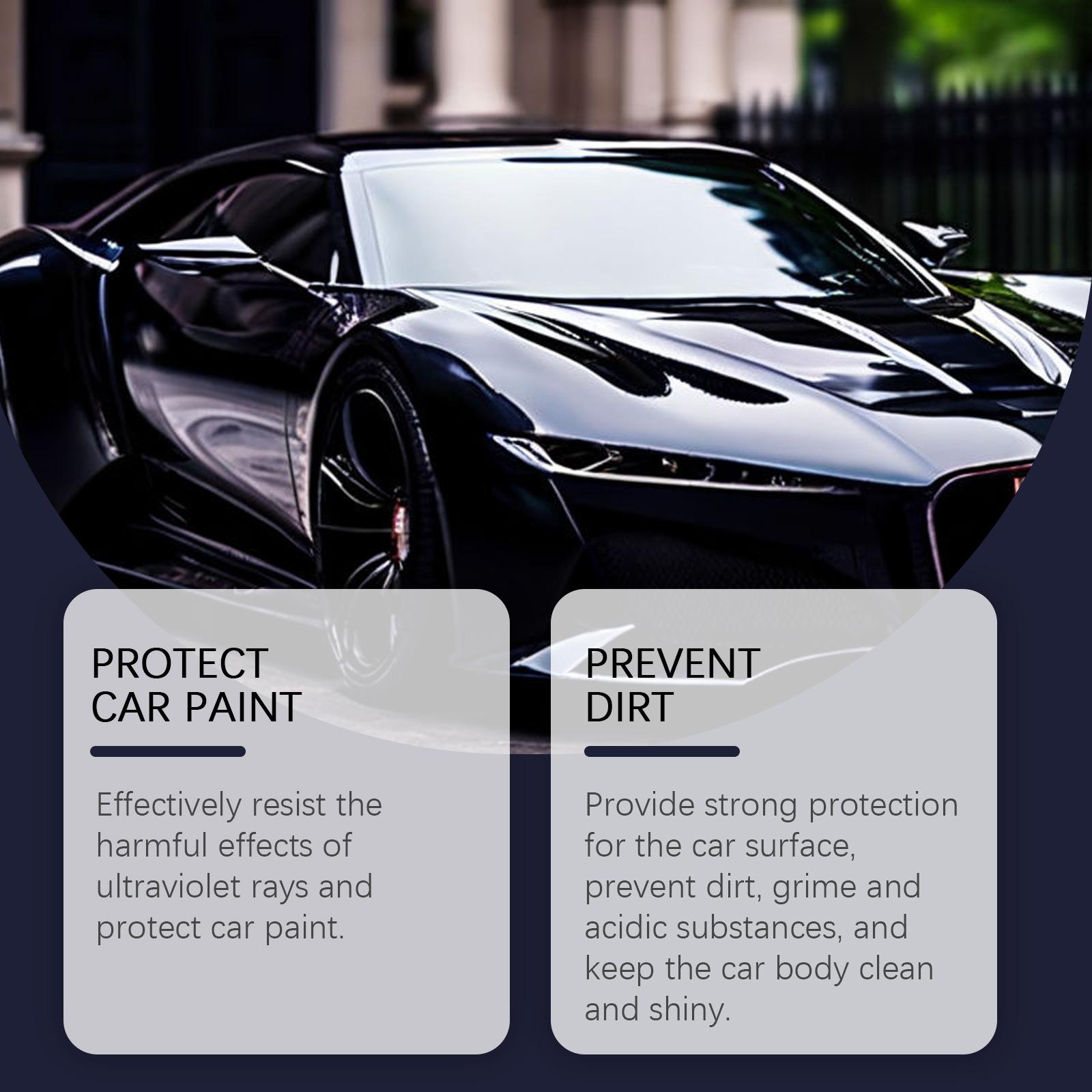 Nano Ceramic Coating Spray for Cars Fix Faded Paint Remove Dirt and Stains Restore High Gloss Shine Long Lasting Hydrophobic Protection